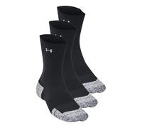Under Armour Velociti Run Cush Crew 3pack Running Socks Unisex - black, black, Size L
