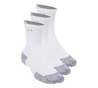 Under Armour Velociti Run Cush Crew 3pack Running Socks Unisex - white, white, Size 42-47,5