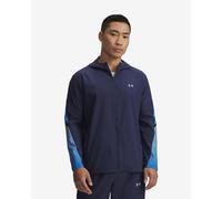 Under Armour Velociti Storm Hooded Jacket Dark Blue - L