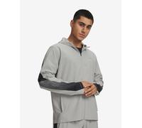 Under Armour Velociti Storm Hooded Jacket Light Grey - M