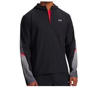 Under Armour Men's Velociti Storm Hooded Jacket, Black, M