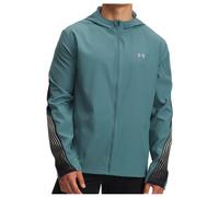 Under Armour - Velociti Storm Hooded Jacket - Running jacket size S, turquoise