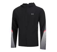 Under Armour Velociti Storm Hooded Running Jacket Men - Black, Grey, Size L