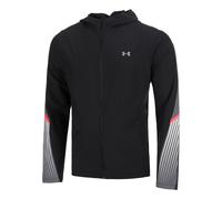 Under Armour Velociti Storm Hooded Running Jacket Men - Black, Grey, Size M