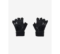Under Armour M WEIGHTLIFTING GLOVES - Half Finger - Gloves - Black/Black/Pitch Gray - Size: XL