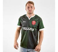 Under Armour Welsh Rugby Union Replica Away Jersey - Forest Green//White (300), Large