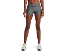 Under Armour Women HG Armour Mid Rise Shorty, lightweight and breathable women's gym shorts, base layer workout shorts with compression fit