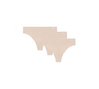 Under Armour Women's Pure Stretch Thong 3 Pack, Venice Pink - 500, M