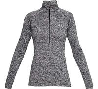 Under Armour Tech™ Twist Half Zip Long Sleeve T-shirt Black S Woman
