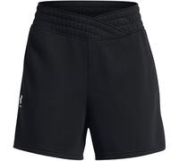 Under Armour Women UA Rival Terry Short, Women's Running Shorts, Comfortable Shorts for Women, Women’s Shorts for Warm Up and Training Black