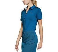 Under Armour Women Zinger Short Sleeve Polo - Moroccan Blue, X-Small
