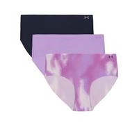 Under Armour Women's 3-pack Pure Stretch No Show Hipster Underwear, All-day Comfort & Ultra-soft Fit Hipster Panties (pack of 3)