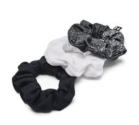 Under Armour Womens Blitzing Scrunchie 3 Pack Black/White One Size