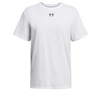 Under Armour Womens Campus Oversize Short Sleeve T-Shirt Colour: White, Size: Extra Small