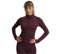 Under Armour Coldgear Textured Half Zip Sweatshirt Purple S Woman