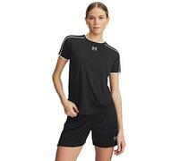 UNDER ARMOUR Womens Challenger Train Short Sleeve Top, Black, Size M, Women Black