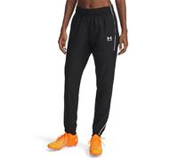Under Armour Women's Challenger Warmup Pants, Women's Tracksuit Bottoms with Pockets, Water-Repellent Jogging Bottoms for Training and Outdoor Pursuits,Black / / White,LG