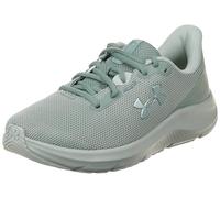 Under Armour Women's Charged Pursuit 4 Sneaker, (348) Silica Green/Silica Green/Metallic Silica, 10