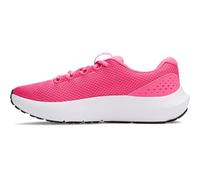 Under Armour Women's Charged Surge 4, Comfortable Women's Runners with Breathable Mesh Upper Design, Durable and Responsive Ladies' Trainers,Super Pink / Super Pink / White,9.5