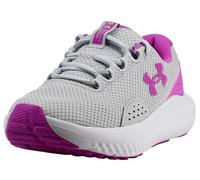 Under Armour Women's Charged Surge 4 Running Shoe, Halo Gray/Vivid Magenta/Vivid Magenta, 9