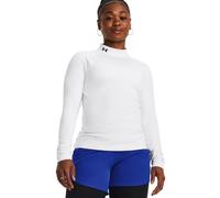 Under Armour Women's UA Authentics Mockneck, Ultra-Warm Polo Neck Top for Women, Thermal Long Sleeve Running Top with Anti-Odour Technology