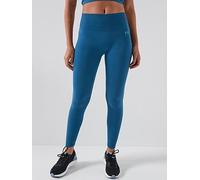 UNDER ARMOUR Womens Cotton Seamless Legging, Blue, Size M, Women Blue