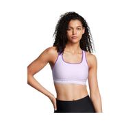 Under Armour Women's Crossback Medium Support Bra, Opaque [NA], Salt Purple/Lavish/White, M