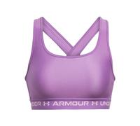 Under Armour Women's Crossback Mid Impact Sport-bh Bra, Opaque, (560) Provence Purple/Provence Purple/Purple Ace, S