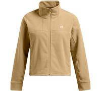 Under Armour Womens Expanse Fleece High Collar Hoodie in Brown - Size 8 UK