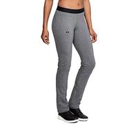 Under Armour Women's Favorite Straight Leg Pants, Charcoal Light Heath (019)/Tonal, Small