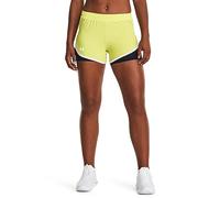 Women's Under Armour UA Fly By 2.0 2-In-1 Shorts in Yellow