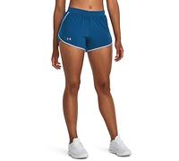 Under Armour Women's Fly by 2.0 Running Shorts, (426) Varsity Blue/Blizzard/Reflective, M