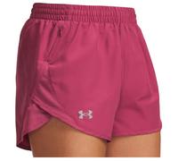 Under Armour - Women's Fly By 3'' Short - Running shorts size XL, pink