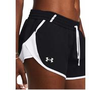 Under Armour Women's Fly-By 3" Shorts - Black/White - Size: XL
