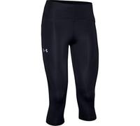 Under Armour Fly Fast Speed Capri, Women Black, Black / Black / Reflective (001), LG