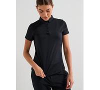 UNDER ARMOUR Womens Golf Playoff Polo, Black, Size L, Women Black