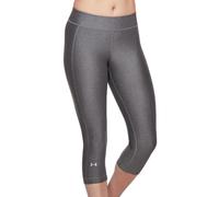 UNDER ARMOUR Womens Grey HeatGear 3/4 Compression Capri Tights Small 10 BNWT