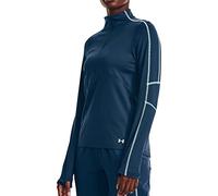 Under Armour Womens Half Zip Top Petrol Blue L