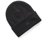 Under Armour Women's Halftime Beanie, Women's Beanie with Extended Cuff Length, Super-Soft Knit Hat for Cold Weather Pursuits,Black/Black/Anthracite,OSFM