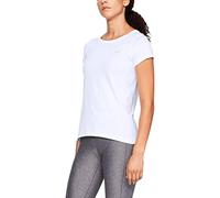 Under Armour Women's HeatGear Armour Short Sleeve, White, XX-Large