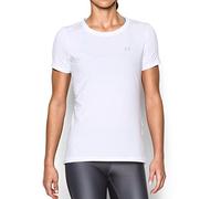 Under Armour Women's HeatGear Armour Short Sleeve, White, XX-Large