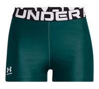 Under Armour Womens HeatGear Authentic Medium Support Shorts Teal L