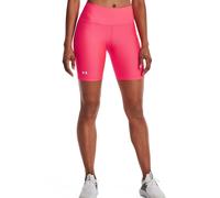 UNDER ARMOUR WOMEN'S HEATGEAR BIKE SHORTS BICYCLE GYM TRAINING WORKOUT PINK UA