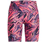 Under Armour Womens Heatgear Bike Shorts in Posh Pink - Size 8 UK