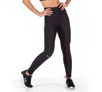 Under Armour Womens Heatgear Leggings Base Layer Black Ladies Gym Activewear