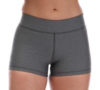 Under Armour HeatGear Mid Shorty Shorts Womens - Grey grey 12 (M)