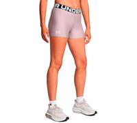 Under Armour Womens HeatGear Shorty Shorts Shorts, Tetra Gray / / White, L