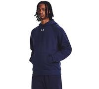 Under Armour Women's HG UA Armour Capri Tights, (410) Midnight Navy/White, XL Lang