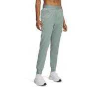 Under Armour Womens Hi Rise Woven Pants Silica Green/White 12