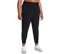 Under Armour Womens High Rise Woven Pants in Black - Size 16 UK
